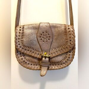 CLEOBELLA Cantina Mexican Leather Small Crossbody Handbag Purse